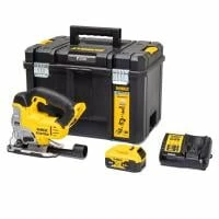 DeWalt DCS331N-K1 18V XR Jigsaw Kit - 5Ah Batteries, Charger And Case